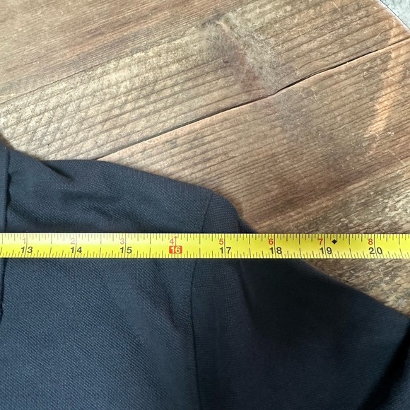 Nike Dri-FIT Cropped‎ Polo Shirt Black Loose Fit DC3426-010 Womens Size M - Picture 6 of 9